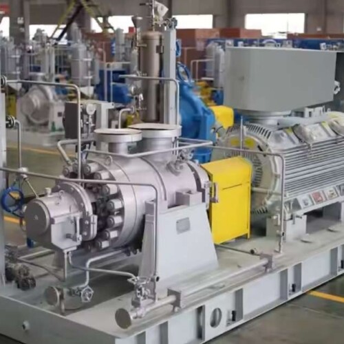 Ilustrasi Pompa Skid dalam aplikasi industri.