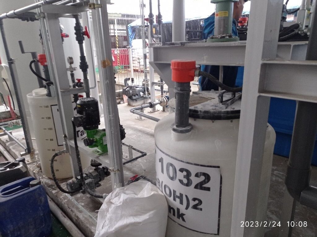 chamical injection package dengan OBL pumps