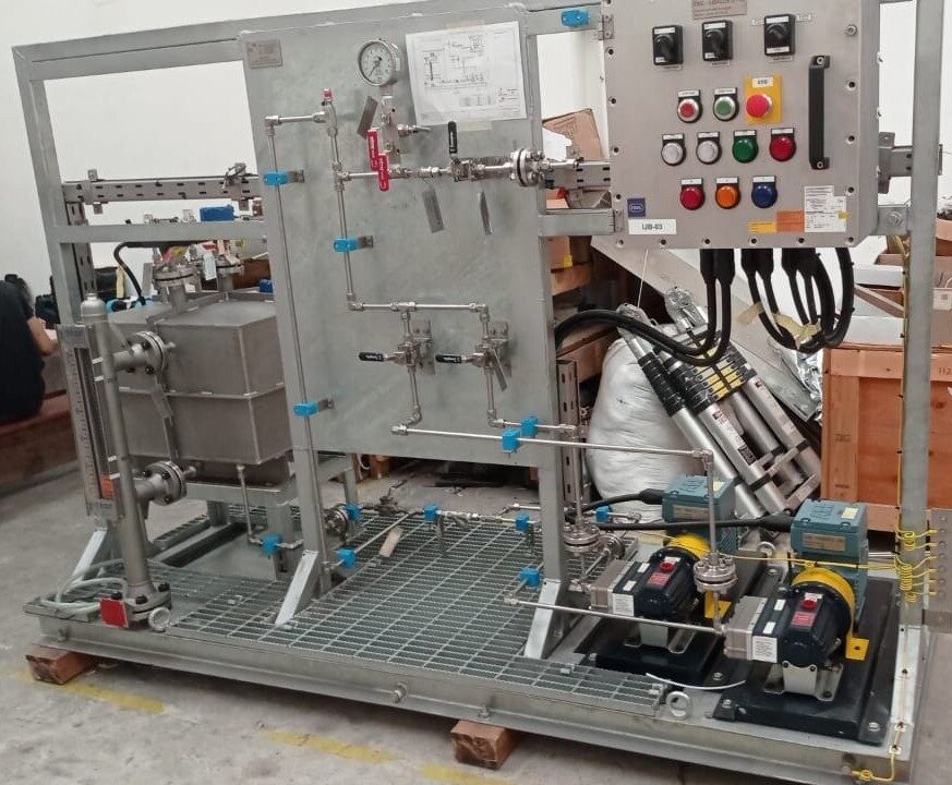 chamical injection package di gudang ZTA